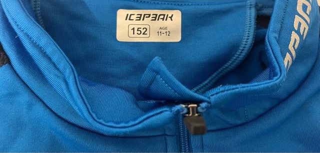 Camiseta térmica Icepeak azul y negra