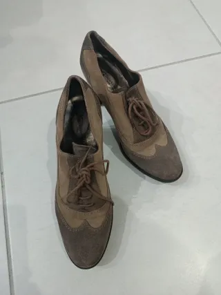 Nero Giardini Scarpe donna tacco camoscio 38