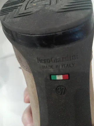 Nero Giardini Scarpe donna tacco camoscio 38