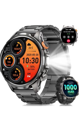 Reloj Inteligente Militar Hombre Llamadas smart