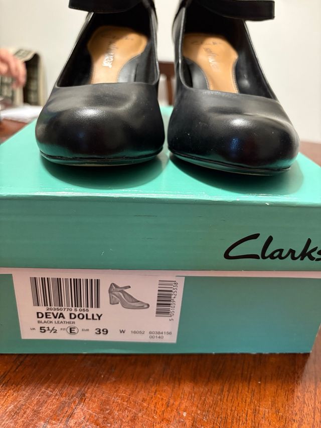 Scarpe Deva Dolly Clarks Nere Tg 39