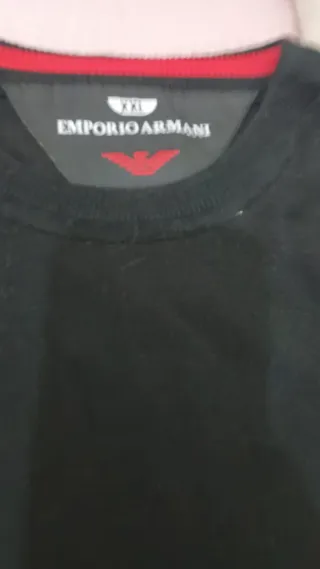 Jersey Emporio Armani XXL Negra