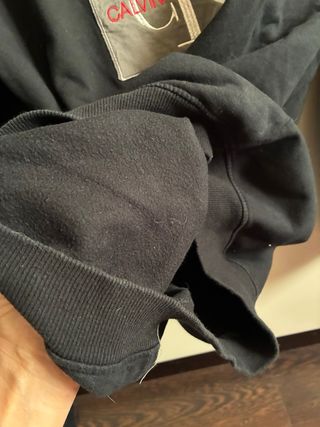 Sudadera Calvin Klein Jeans Negra