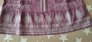 Blusa bordada boho mujer bordada