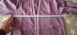 Blusa bordada boho mujer bordada