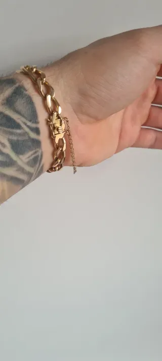 Pulsera Cubana Oro