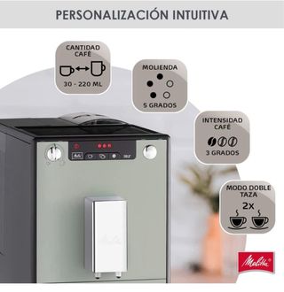 Cafetera Melitta Solo E950-777 superautomática