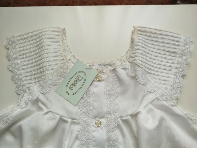 Camisón ROXEMI Verano Talla 4 Blanco