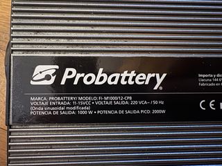Inversor Probattery 2000W