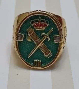 OFERTA ANILLO SELLO LOGO BAÑO ORO VARIAS TALLAS