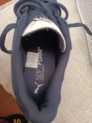 Zapatillas Puma Azul y Blanco (Nuevas)