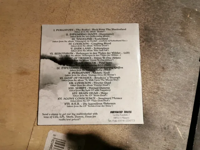 Lotto CD Black Metal