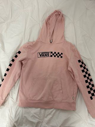 Sudadera Vans Rosa Claro Checkerboard