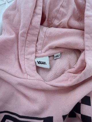 Sudadera Vans Rosa Claro Checkerboard