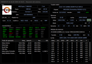 PC Ryzen 5800X3D 32GB 1TB SSD Win11Pro (Sin GPU)