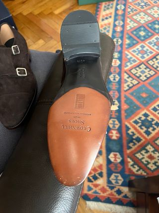 Zapatos Crownhill Piel Vuelta Marrones mod Palermo