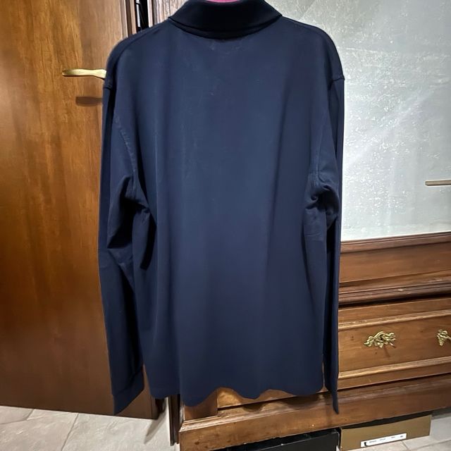 Polo manica lunga Roberto Brun blu