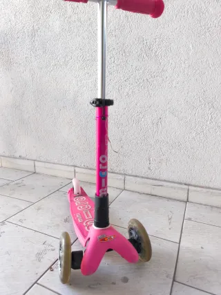 Patinete Micro 3 Ruedas Rosa
