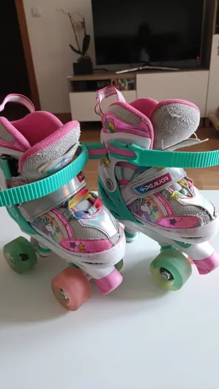 Patines niña Talla 30-33 con luces