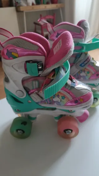 Patines niña Talla 30-33 con luces