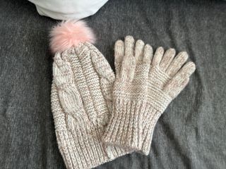 Gorro y guantes a juego Rosa y Azul Niño/a.
