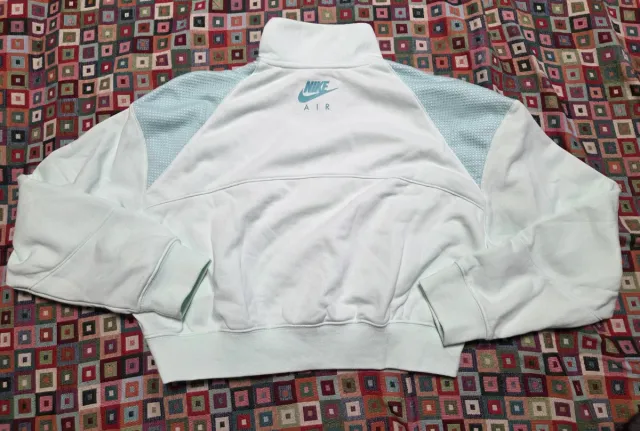 Sudadera Nike Air Crop Media Cremallera