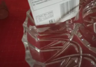 Piatto da portata in vetro