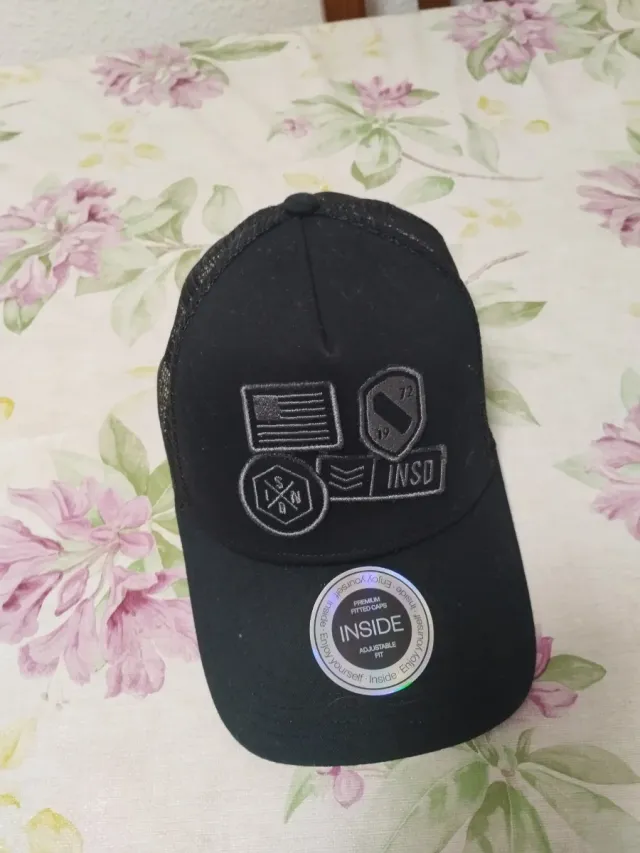 Gorra INSIDE Negra Malla