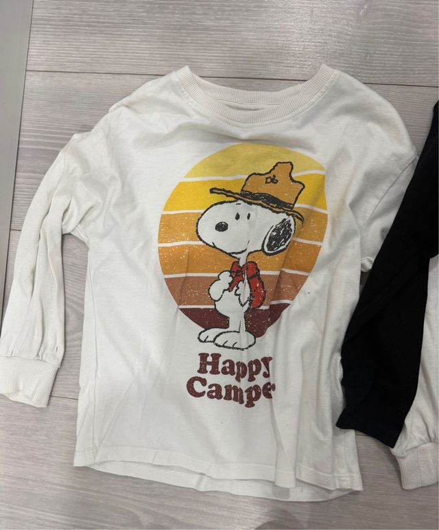 Lote 5 camisetas y 1 jersey niña 7-8 años