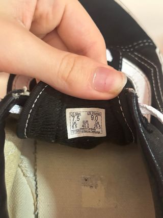 Zapatillas Vans Old Skool Talla 40