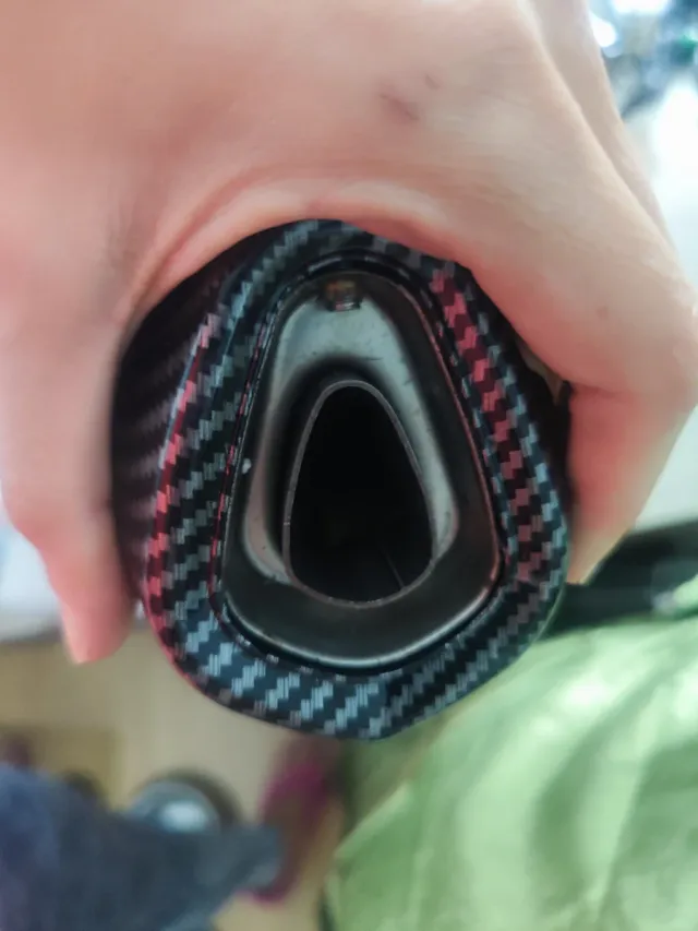 Tubo Escape Moto 250cc Carbono