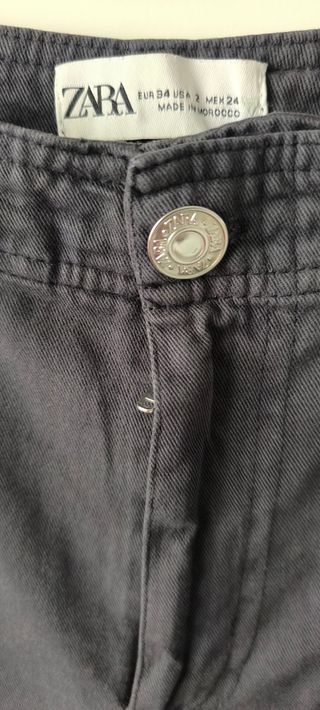 Pantalón cargo, Zara xs