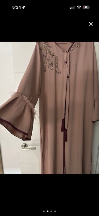 Vestido de fiesta con pedrería