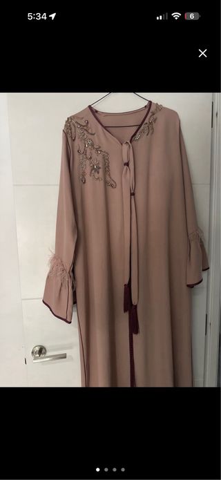 Vestido de fiesta con pedrería