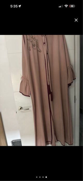 Vestido de fiesta con pedrería