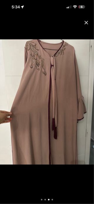 Vestido de fiesta con pedrería