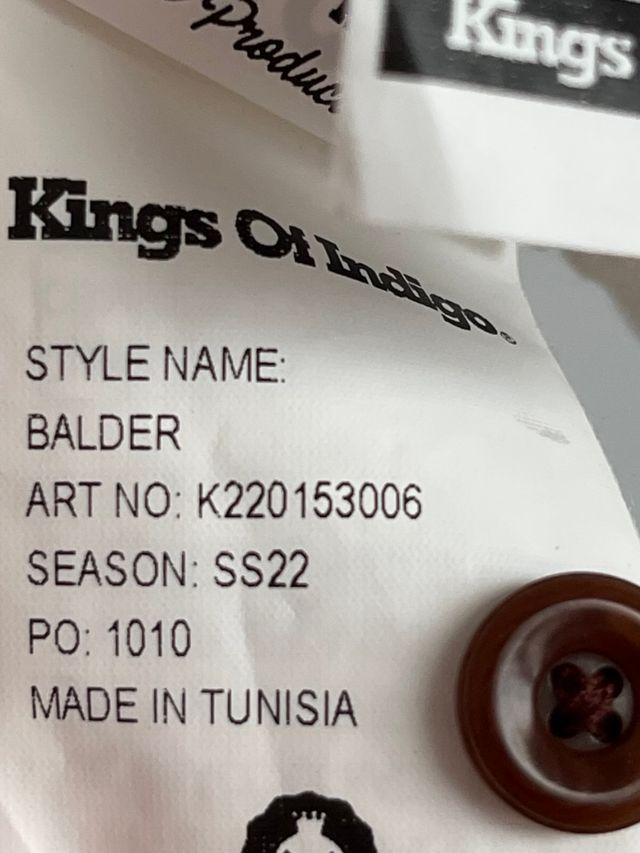 Kings Of Indigo Camisa