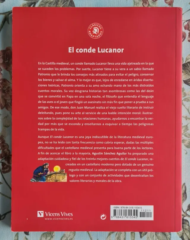 El conde Lucanor, ESO. Material auxiliar (Spani...