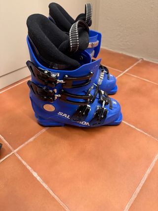 Botas Esquí Niño Salomon Talla 18-19