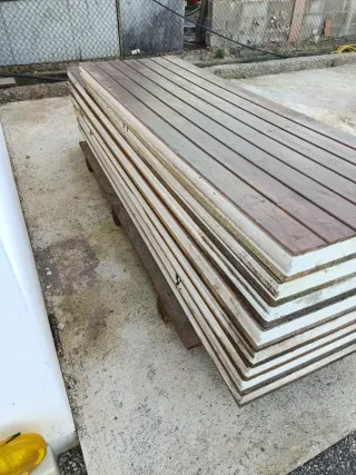 Panel sándwich madera