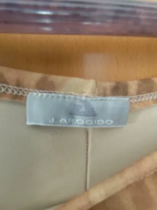 Vestido largo estampado