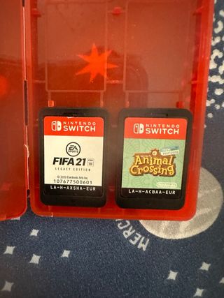 Nintendo Switch Azul y Rojo Casi Nueva