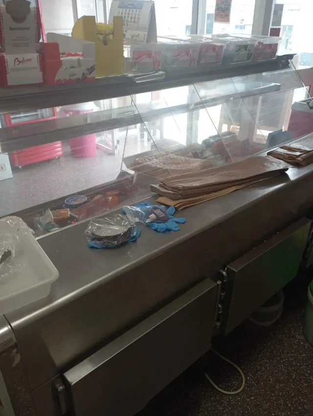 Vitrina expositora cristal recto