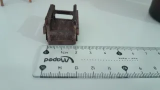 Caja miniatura belén madera