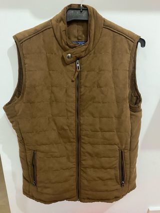 Chaleco Sfera Men Talla M Marrón