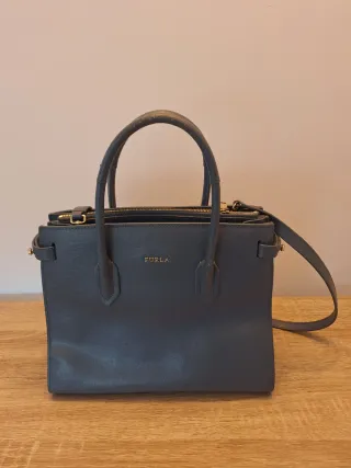 Bolso Furla Gris Original