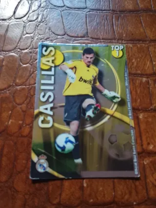Cromo Casillas TOP 1 Real Madrid