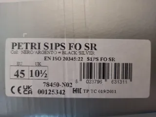 Zapatos de seguridad Cofra Petri