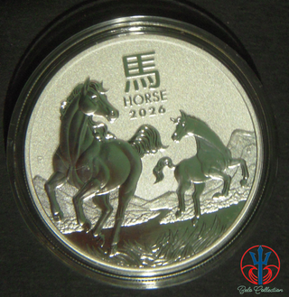 Australia year of the horse 2025 silver coin 1 oz