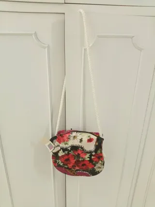 Borsa tessuto floreale